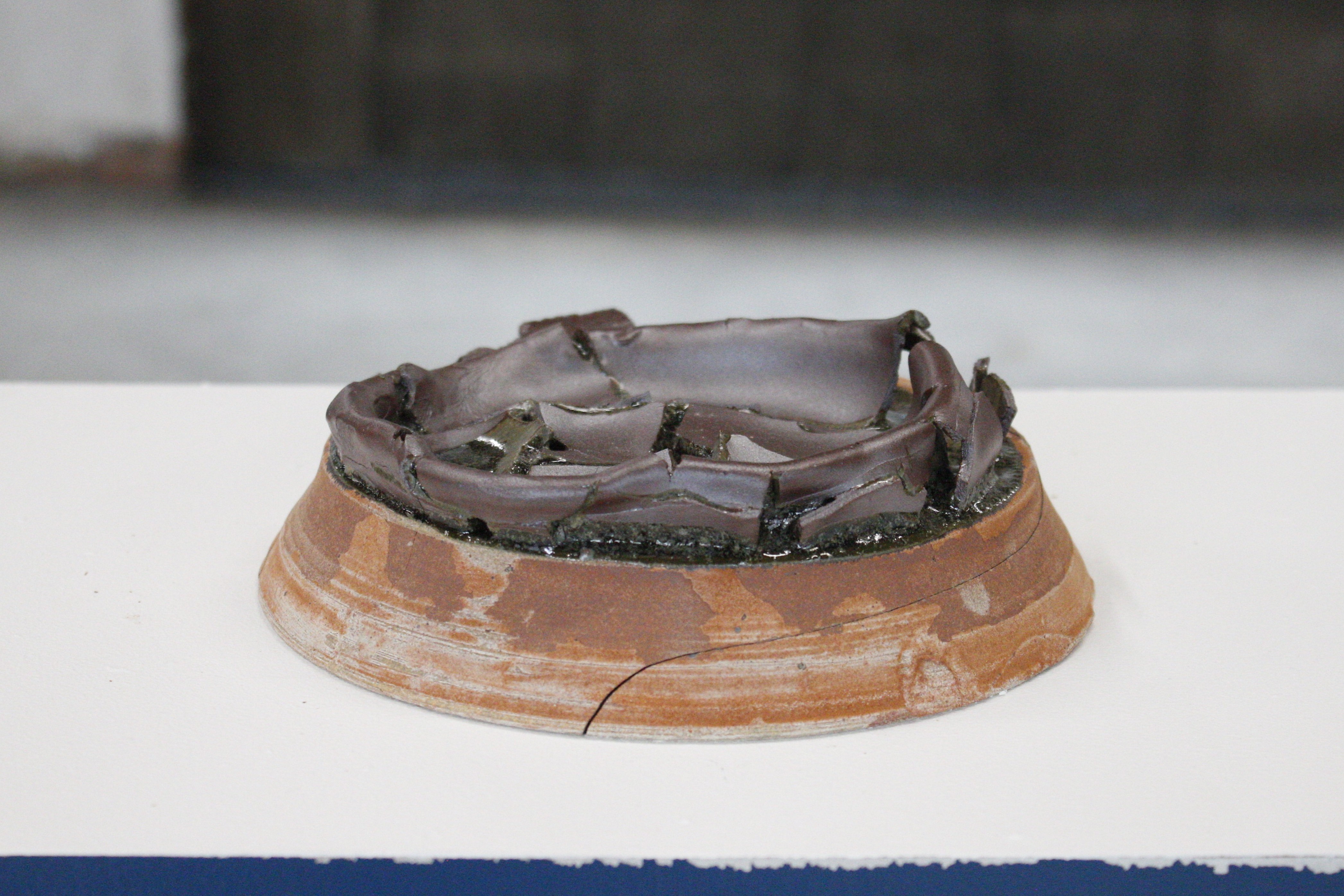 Recto V 04 - 2022 – marl and stoneware - 10x26x22