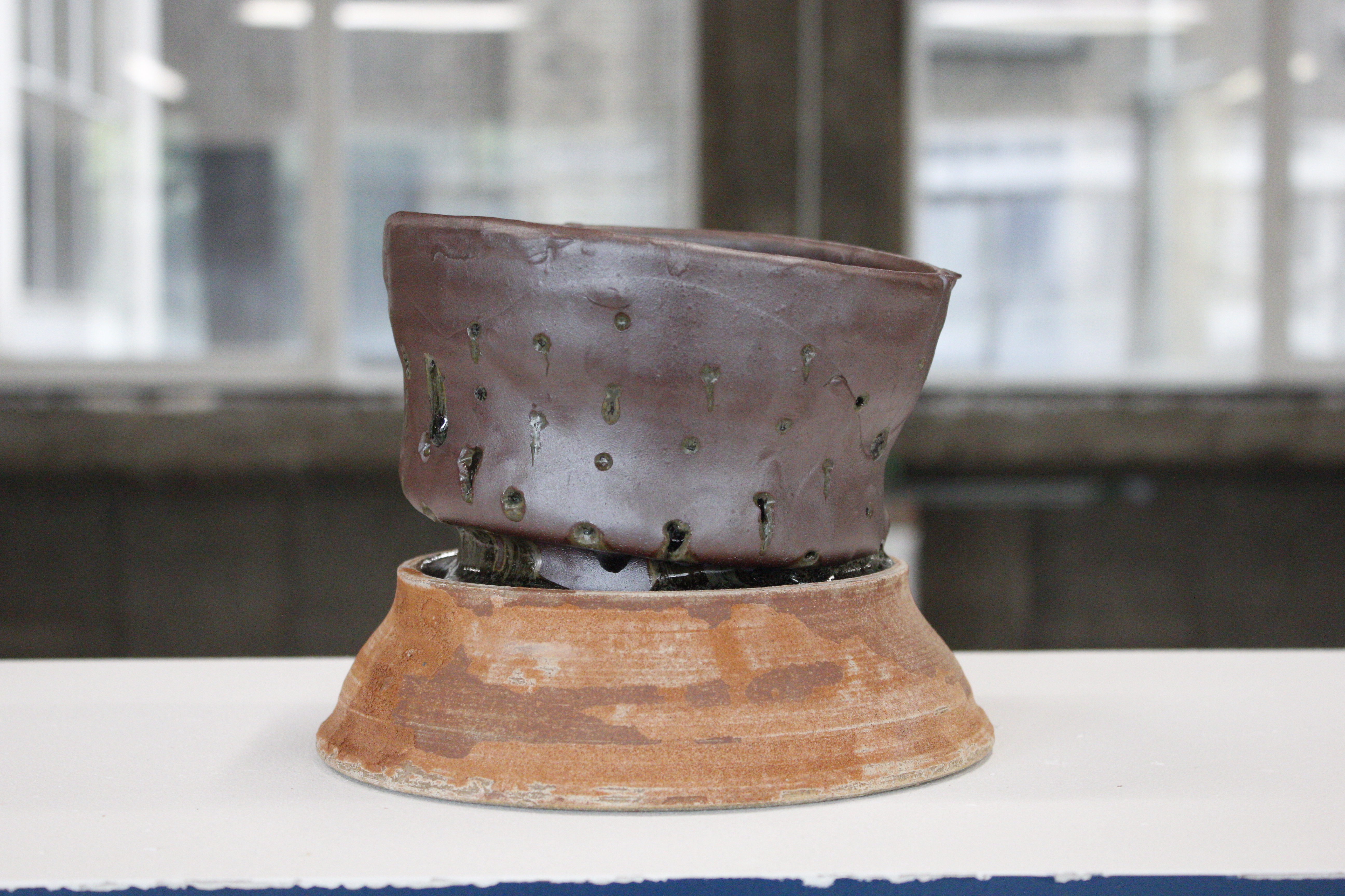 Recto V 06 - 2022 – marl and stoneware - 22x25x24